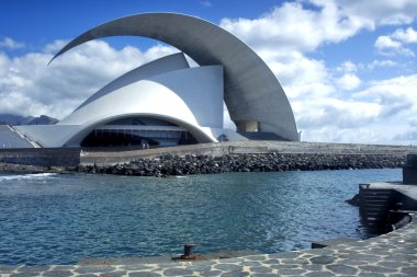 auditorio with old harbour clipart