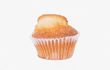 Muffin beyaz arka plan üzerinde