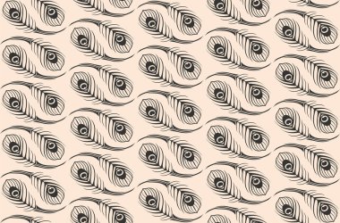 Tavus kuşu tüyü arka plan deseni