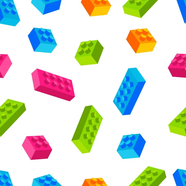 Blok Binası Kusursuz Desen Tasarım Görüntü Arkaplanı 