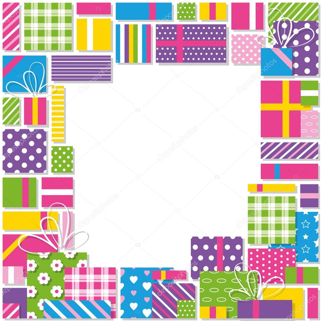 生日礼物边框图库矢量图©Jelena_Z 62867031, image size:1024x1024