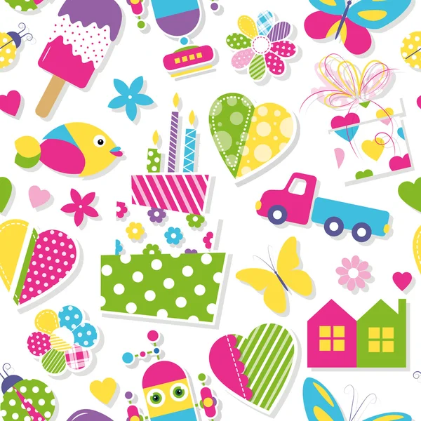 Sevimli oyuncaklar desen