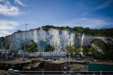 Dover 'ın Beyaz Kayalıkları, İngiltere. 