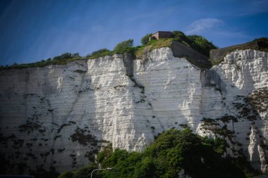Dover 'ın Beyaz Kayalıkları, İngiltere. 