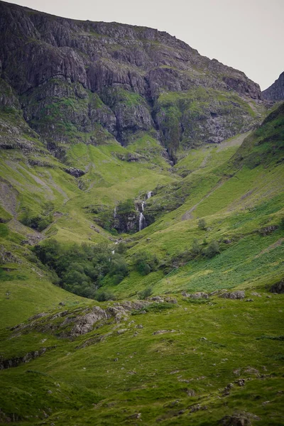 Highlands Scotland Montagnes Écosse Collines Verdoyantes Montagne Étonnante Highlander Paysage — Photo