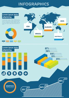 Infographic bilgi grafiği ile ayarla