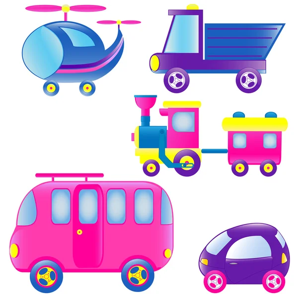 Transportspielzeug Stockillustration