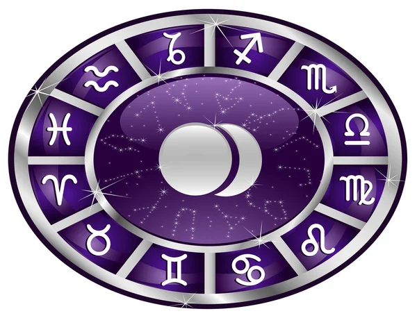 Ovale zodiacale Grafiche Vettoriali