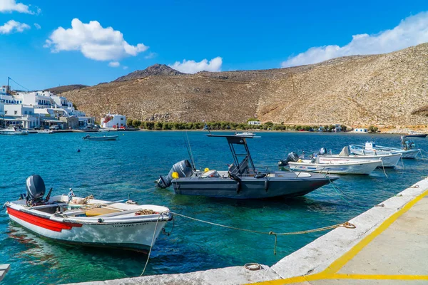 Ormos Panormou Panormos Grecia Ottobre 2020 Vista Panoramica Del Villaggio — Foto Stock