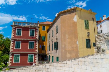 Sibenik, Dalmaçya ve Hırvatistan 'daki ortaçağ binaları