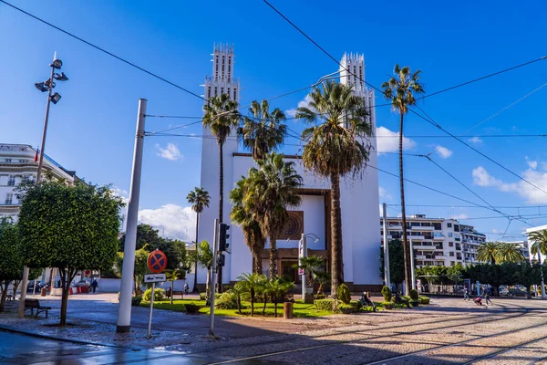 Rabat Marokko Januari 2021 Franse Sint Pieterskathedraal Marokkaanse Hoofdstad Rabat — Stockfoto