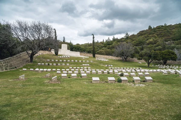 Gallipoli Gelibolu Turecko Března 2021 První Světová Válka Hřbitov Britského — Stock fotografie