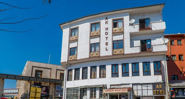 土耳其安卡拉 2021年3月12日 安卡拉市中心一家酒店的街道摄影 — 图库照片