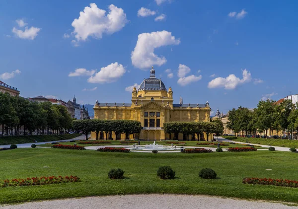 Zagreb Croatia Червня 2020 Park Josipa Jurja Strossmayera Zagreb Croatia — стокове фото