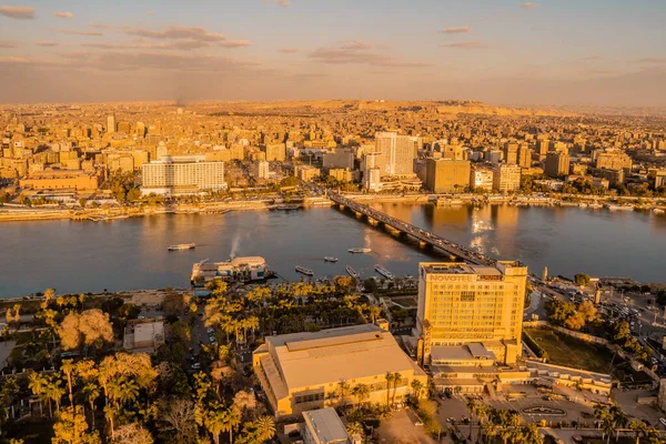 Cairo Egitto Marzo 2021 Bellissima Veduta Aerea Degli Hotel Lusso — Foto Stock
