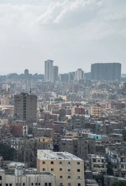 Cairo Egypte Maart 2021 Verticaal Uitzicht Het Centrum Van Cairo — Stockfoto