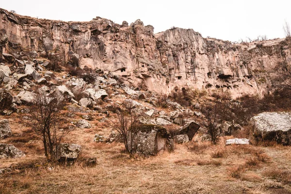 Hermosos Paisajes Dentro Del Cañón Del Valle Ihlara Capadocia Turquía — Foto de Stock