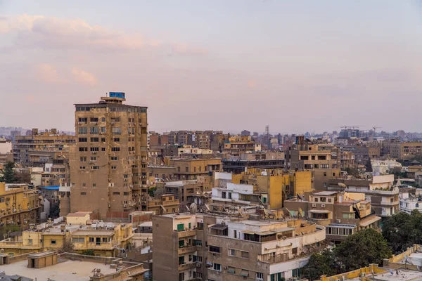 Cairo Egitto Marzo 2021 Veduta Aerea Panoramica Degli Edifici Nel — Foto Stock