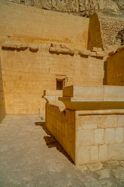 Temple Hatchepsout Intérieur Louxor Egypte — Photo