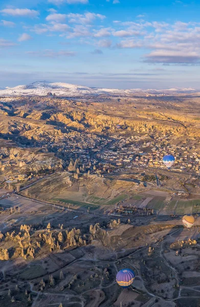 Urgup Turkije Maart 2021 Prachtig Uitzicht Landschappen Van Cappadocië Met — Stockfoto