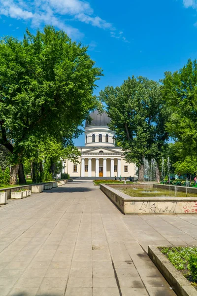 Chisinau Moldova Giugno 2021 Veduta Verticale Della Cattedrale Metropolitana Natività — Foto Stock