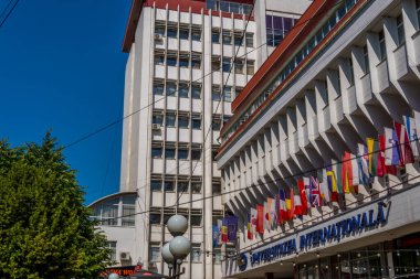 Chisinau, Moldova - 25 Haziran 2021 - Moldova Uluslararası Üniversitesi