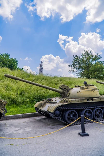 Kiev Ukraine Juin 2021 Chars Intérieur Musée Militaire Monument Patrie — Photo
