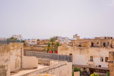 Susa, Tunus - 8 Eylül 2025 - Susa 'daki Ribat Kalesinin İçi