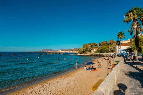 Hanya (Girit), Yunanistan - 16 Eylül 2025 - Koum Kapi Sahili manzarası