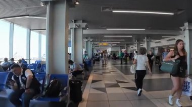 Heraklion (Girit), Yunanistan - 23 Eylül 2025 - hava sahası