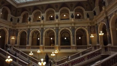 Prag, Çek Cumhuriyeti - 16 Ocak 2025 - Prag Ulusal Müzesi