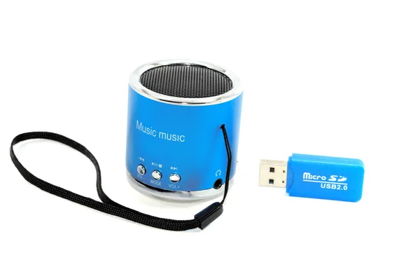 Kablosuz taşınabilir hoparlör, mini spiker.