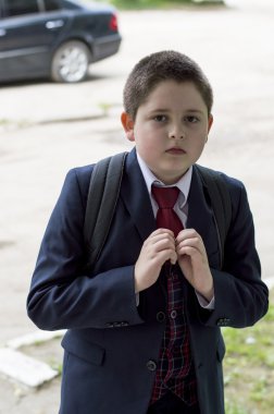 okul öğrenci gelir okuldan eve