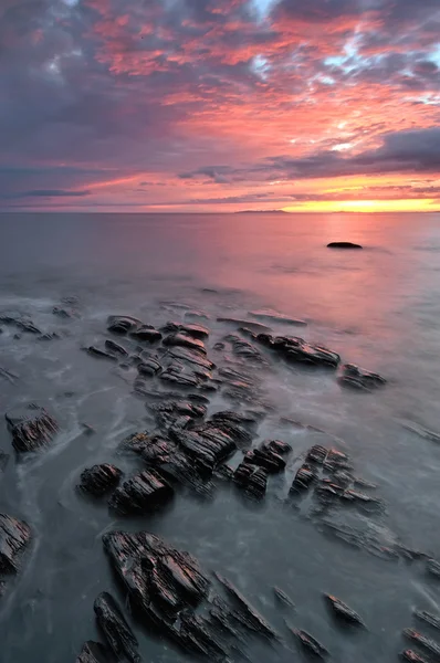 Soirée sur les rives de la mer Orientale . — Photo