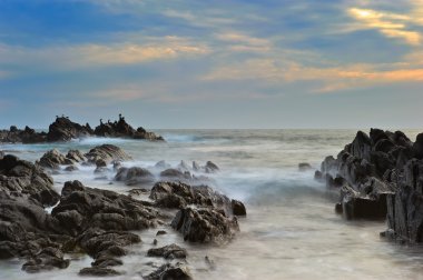 Fırtına sonrası akşam.