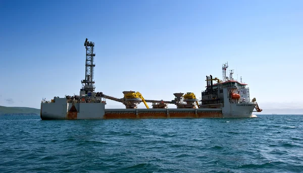 Spezialschiff willem de vlaming vor Anker in der Bucht von Akhodka. nakhodka bucht. östliches (japanisches) Meer. 01.06.2012 — Stockfoto