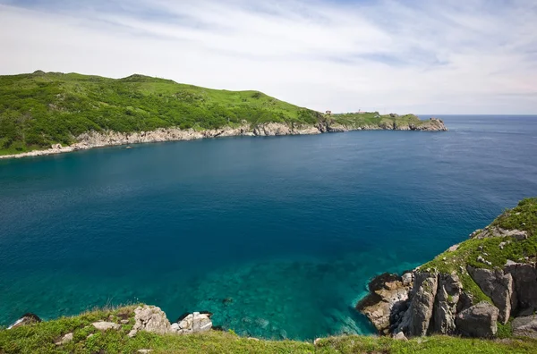 Costa rocciosa del Mare Orientale . — Foto Stock