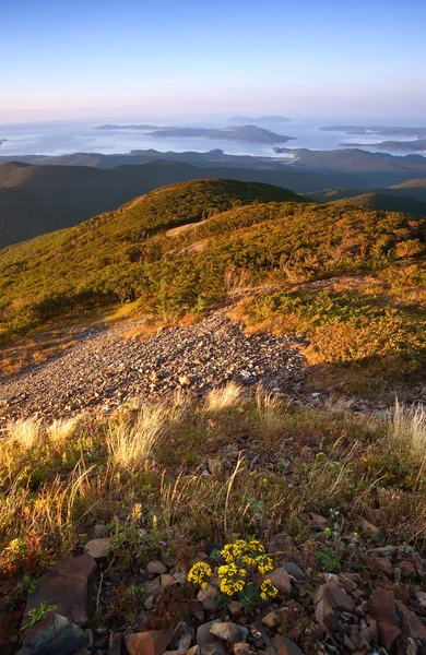 Vista desde las montañas Sikhote-Alin . — Foto de Stock