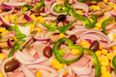 Sebze ve et karışımı