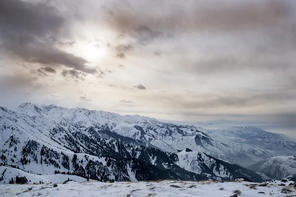 Die Berglandschaften — Stockfoto