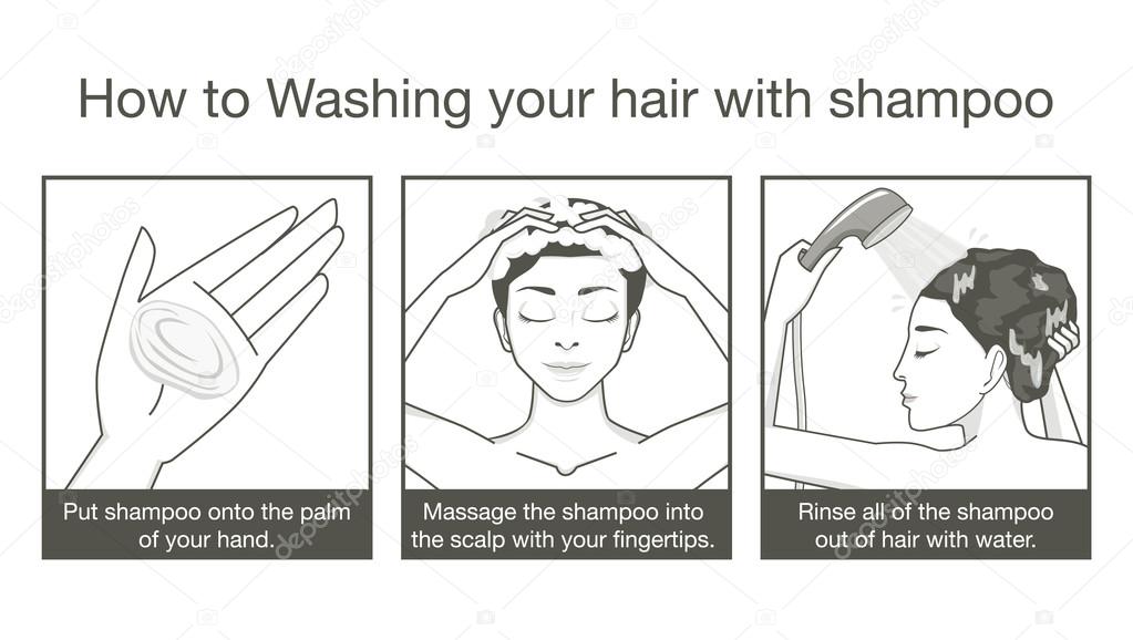 How to shampoo your hair