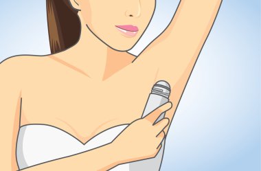 Vücut deodorantlar gövdeli roll-on