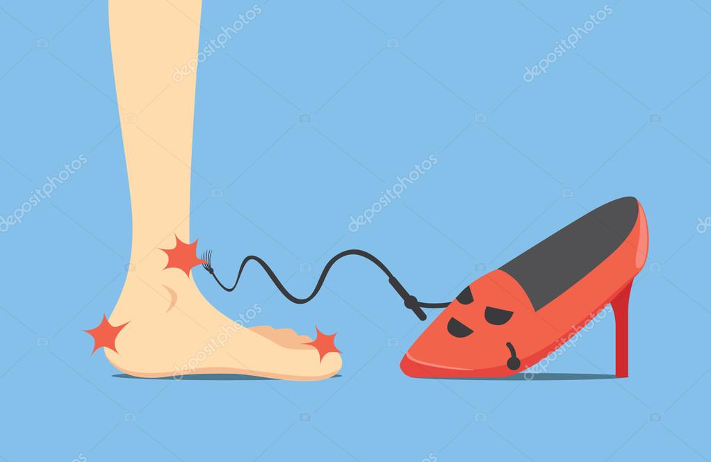 High Heeled Toes Hurt In Heels Female Feet In Pain After Wearing