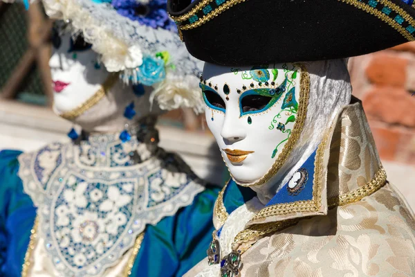 Carnaval de máscaras de Veneza — Fotografia de Stock