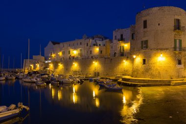 Giovinazzo, Apulia, İtalya güneyinde eski town