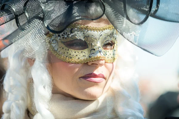 Carnaval de máscaras de Veneza — Fotografia de Stock