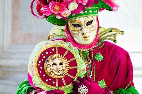 Carnaval de máscaras de Veneza — Fotografia de Stock