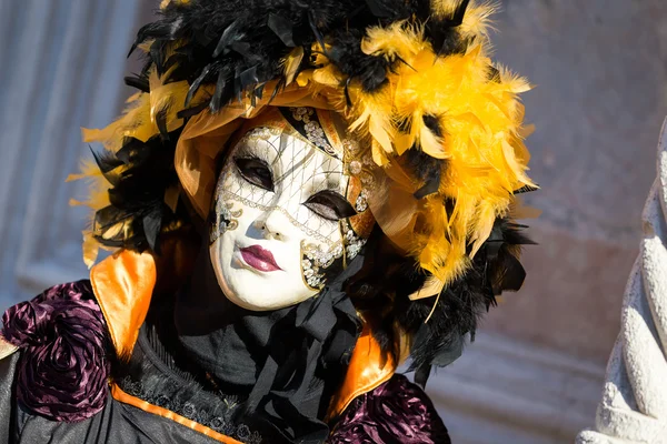 Carnaval de máscaras de Veneza — Fotografia de Stock