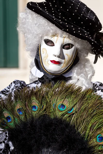 Carnaval de máscaras de Veneza — Fotografia de Stock