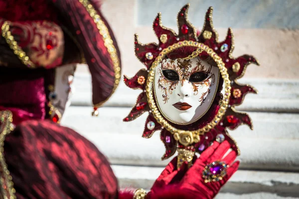 Carnaval de máscaras de Veneza Fotografias De Stock Royalty-Free